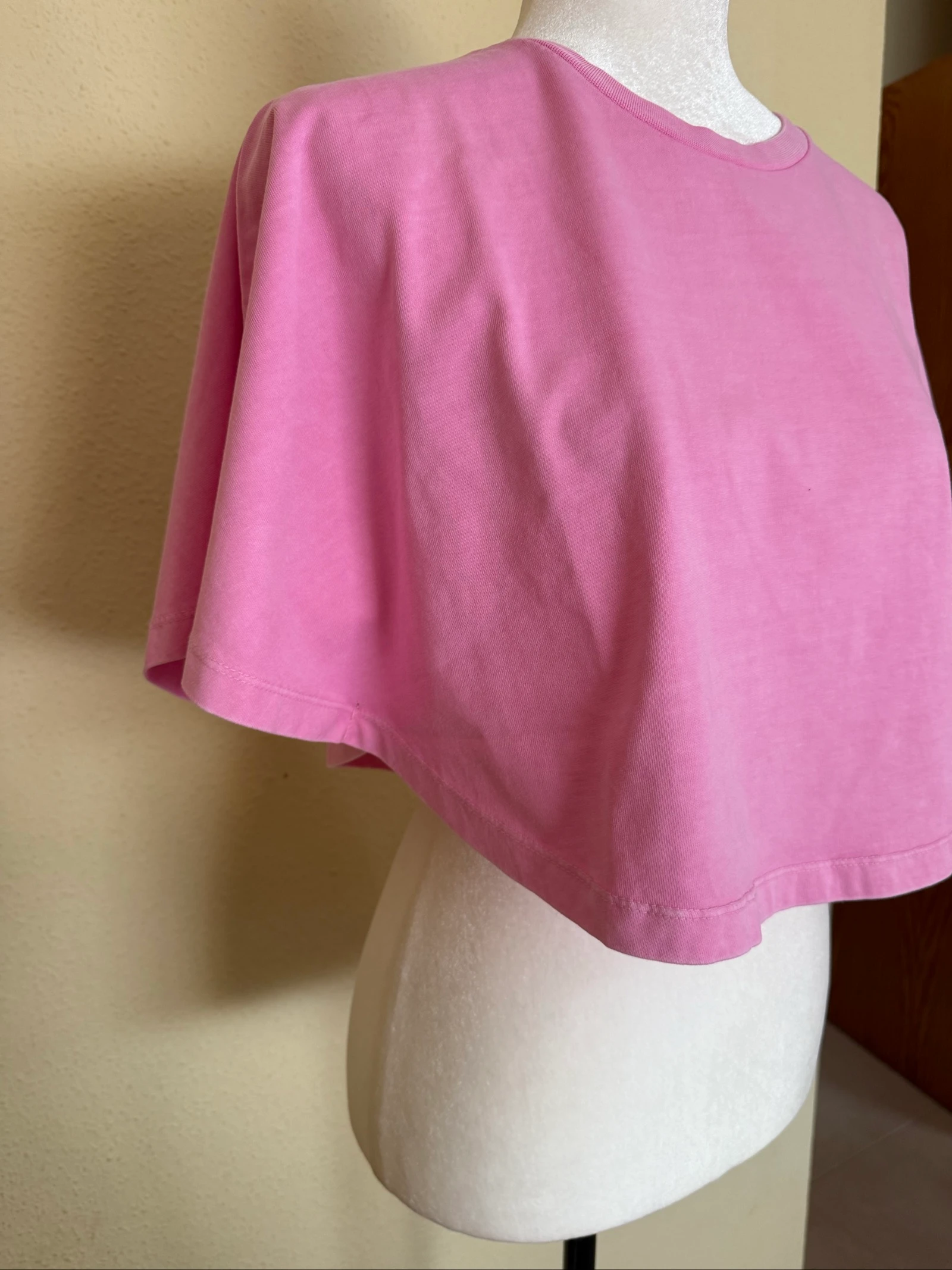 Casual T-shirt met korte mouwen roze – photo 2